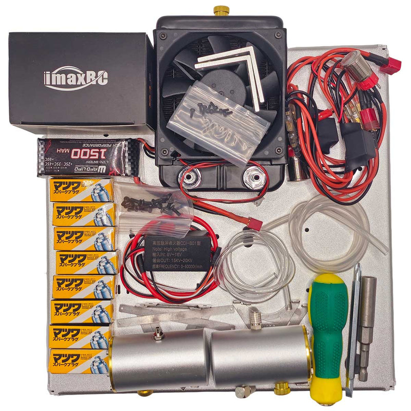 Base for TOYAN V8 FS-V800WGPC Gasoline Engine Model Kits ( New Version) Upgrade