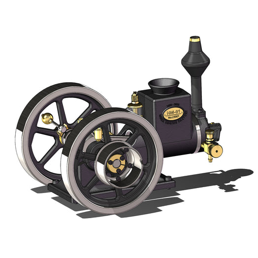 RETROL HM-01 7cc Model Hit and Miss 4-stroke Horizontal Internal Combustion Engine