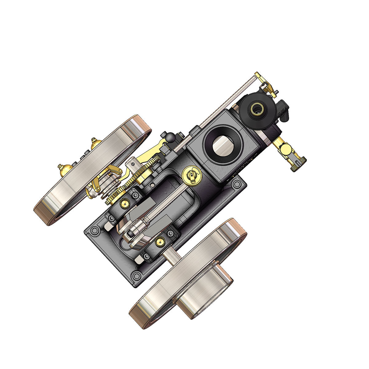 RETROL HM-01 7cc Model Hit and Miss 4-stroke Horizontal Internal Combustion Engine - stirlingkit