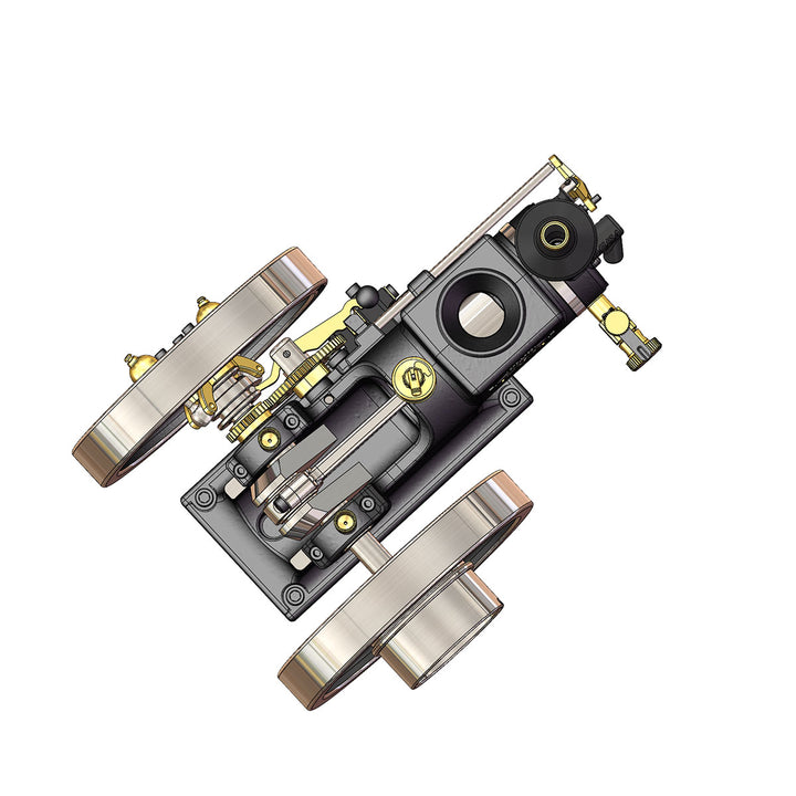 RETROL HM-01 7cc Model Hit and Miss 4-stroke Horizontal Internal Combustion Engine