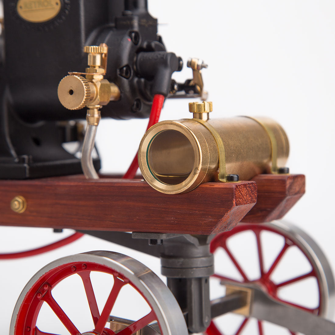 RETROL HM-01 Hit and Miss Engine Full Set with Stationary Engine Cart - stirlingkit