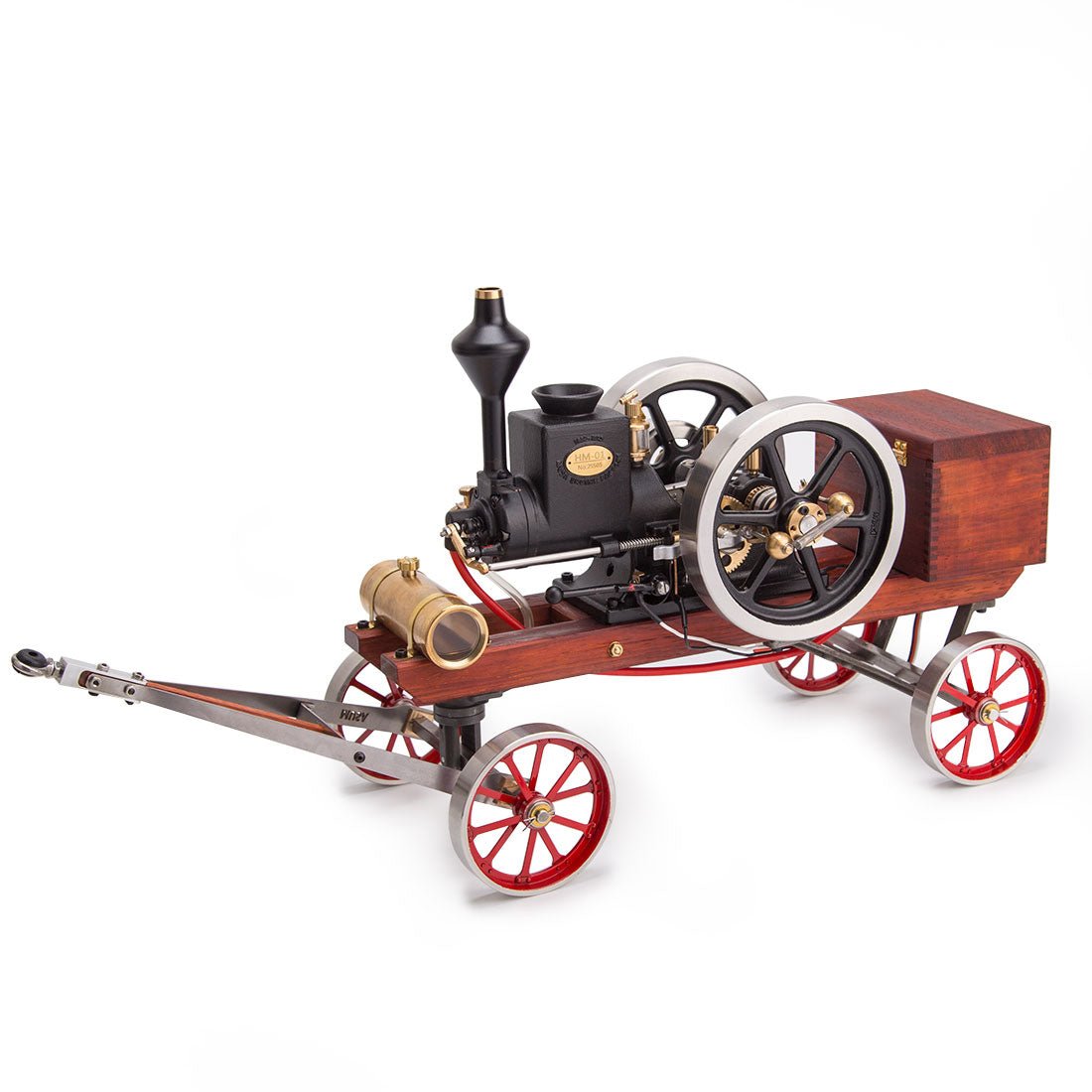RETROL HM-01 Hit and Miss Engine Full Set with Stationary Engine Cart - stirlingkit