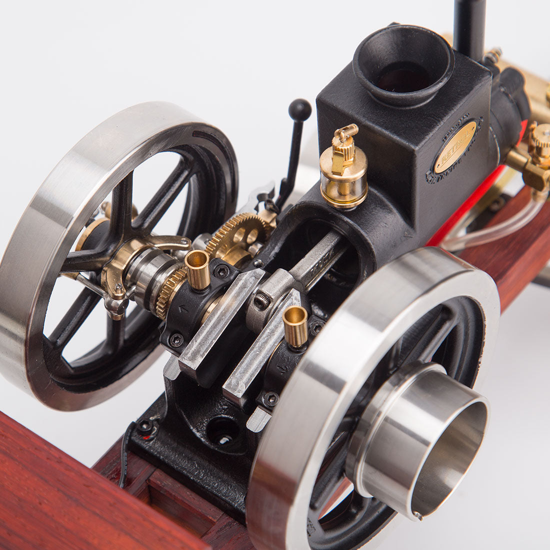 RETROL HM-01 Hit and Miss Engine Full Set with Stationary Engine Cart - stirlingkit