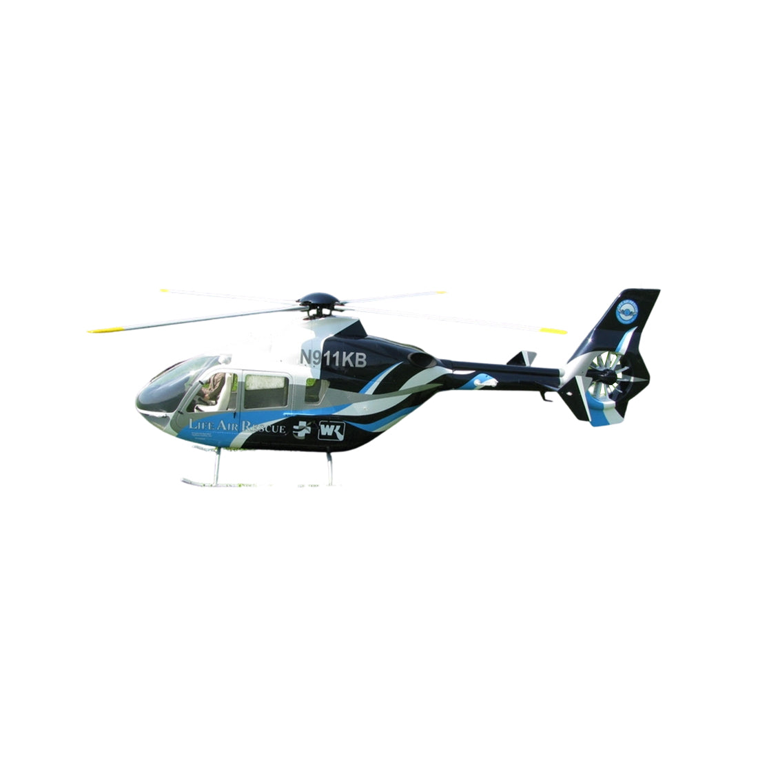 800 Size EC135 GPS RC Helicopter Large Scale Helicopter with H1 PRO Flight Controller RTF - stirlingkit