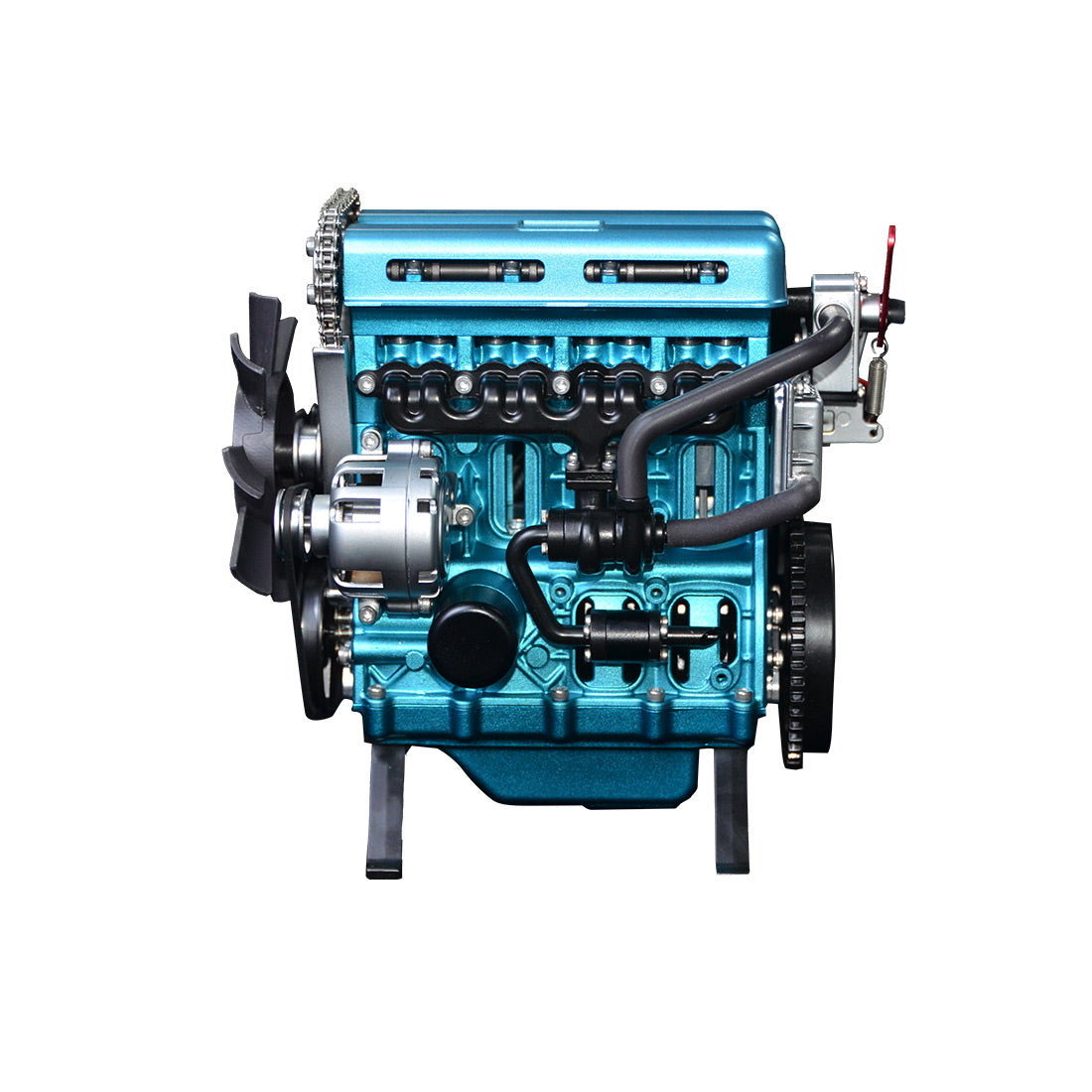 TECHING Build Your Own 4 Cylinder Engine Kits for Adults with Turbocharger DM111 Upgrade - stirlingkit