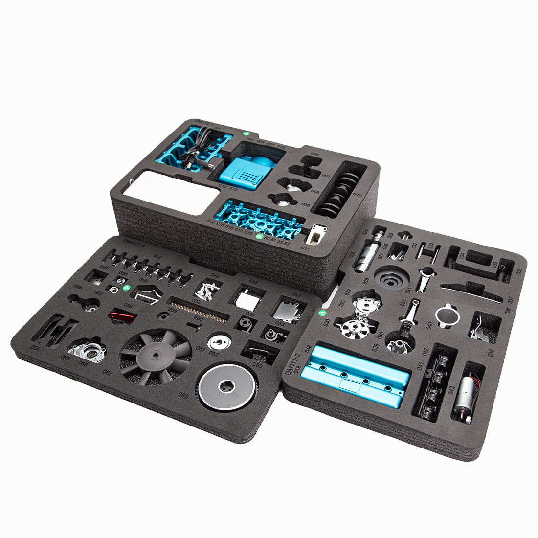 TECHING Construisez vos propres kits de moteur 4 cylindres pour adultes avec turbocompresseur DM111 Upgrade