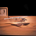 BREEZE DRIFTER CESSNA Seaplane 3D Metal Aircraft Model Kit