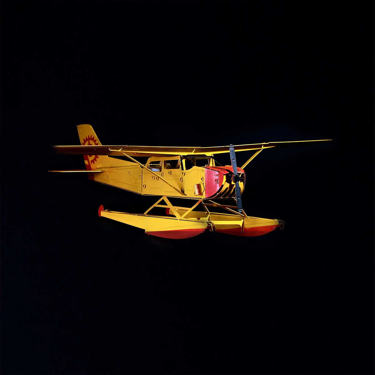 BREEZE DRIFTER CESSNA Seaplane 3D Metal Aircraft Model Kit - stirlingkit