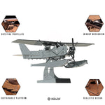 BREEZE DRIFTER CESSNA Seaplane 3D Metal Aircraft Model Kit