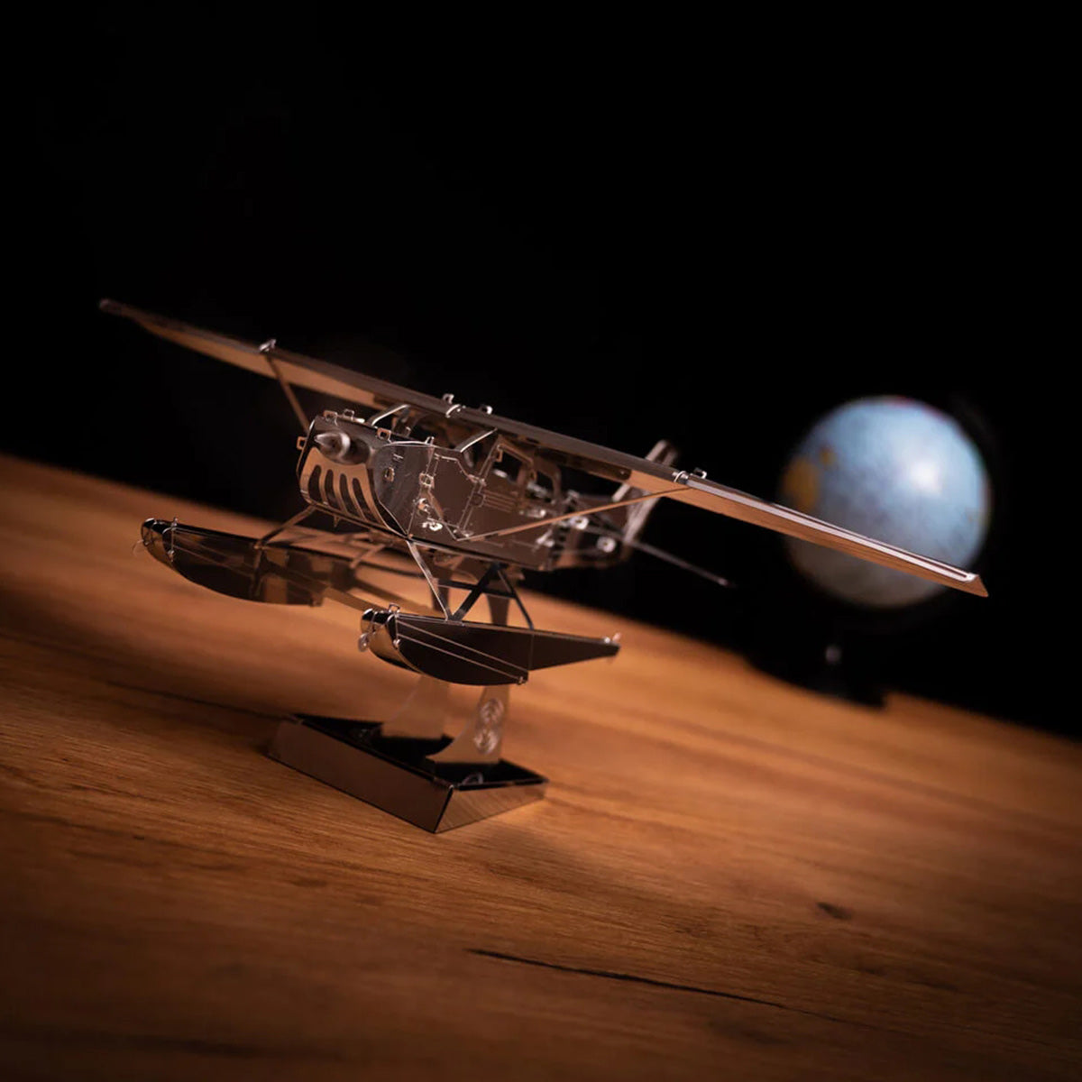 BREEZE DRIFTER CESSNA Seaplane 3D Metal Aircraft Model Kit - stirlingkit