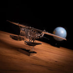 BREEZE DRIFTER CESSNA Seaplane 3D Metal Aircraft Model Kit