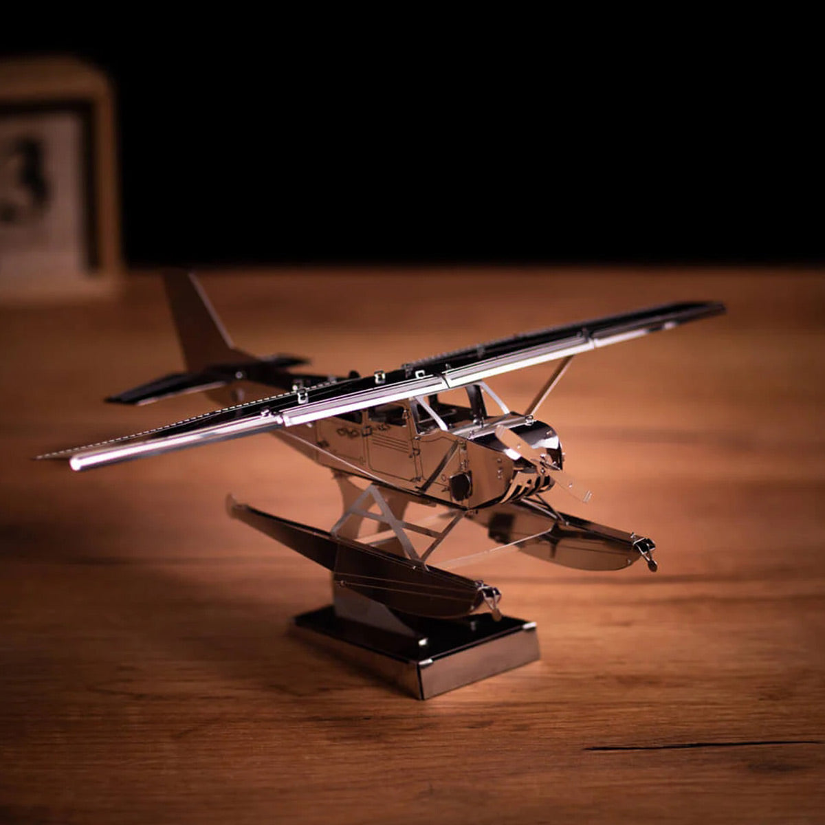 BREEZE DRIFTER CESSNA Seaplane 3D Metal Aircraft Model Kit - stirlingkit