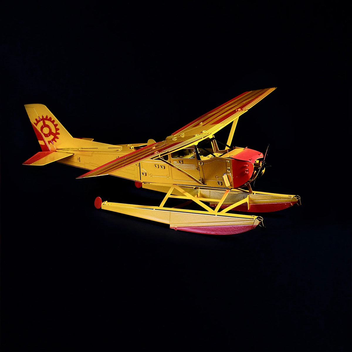 BREEZE DRIFTER CESSNA Seaplane 3D Metal Aircraft Model Kit - stirlingkit