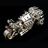 Build a Motorcycle 3D DIY Metal Mode Kits Gift for Bikers 900+PCS - stirlingkit