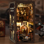 Build Your Own Miniature Mechanic Shop Garage – Auto Repair 3D Wooden House Book Nook Kit (374 PCS)