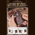 Build Your Own Miniature Mechanic Shop Garage – Auto Repair 3D Wooden House Book Nook Kit (374 PCS)