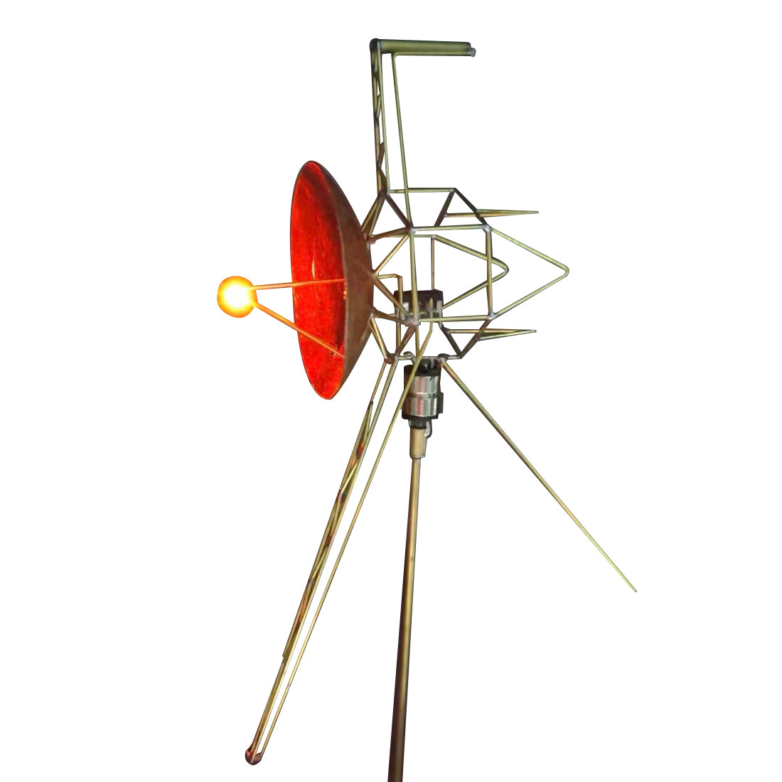 Build Your Own Sci-fi Satellite LED Circuit Sculpture Model Kits - stirlingkit