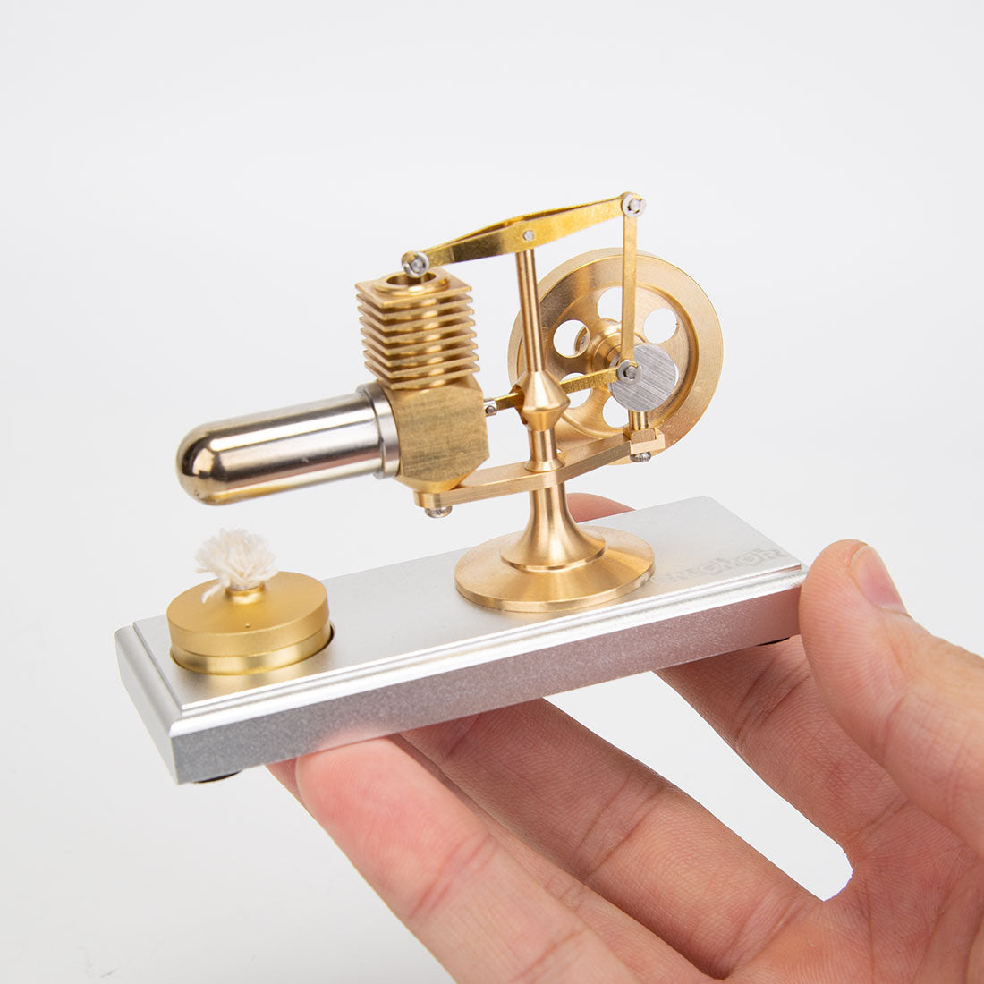 Building the World's Smallest Stirling Engine Model Kits That Runs J02 - stirlingkit