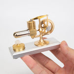 Building the World's Smallest Stirling Engine Model Kits That Runs J02 - stirlingkit