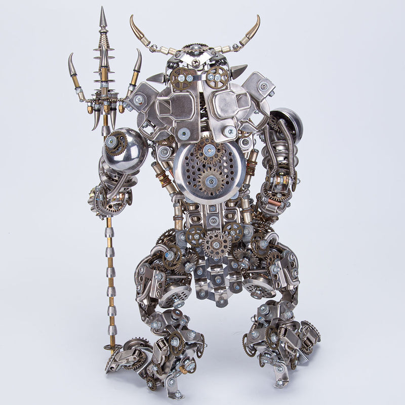 Bull-Headed Demon Minotaur 3D DIY Metal Assembly Model Building Kits - stirlingkit