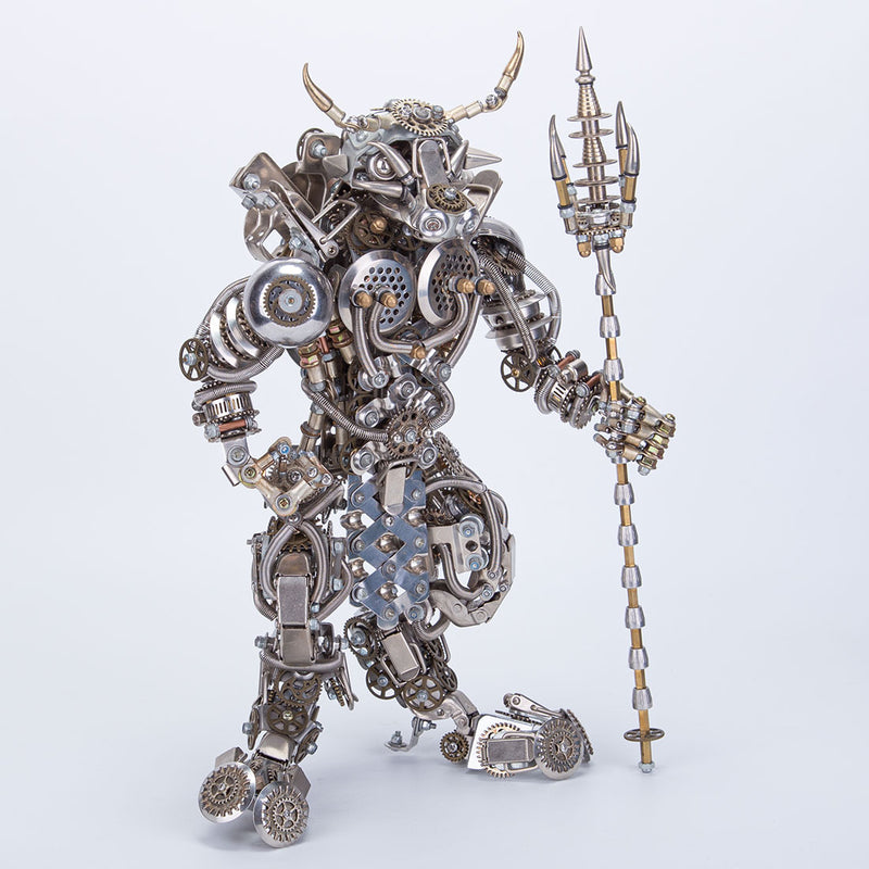 Bull-Headed Demon Minotaur 3D DIY Metal Assembly Model Building Kits - stirlingkit