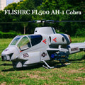 FLISHRC FL500 AH-1 Cobra 500-Class Large Scale GPS RC Helicopter Model with L7 Flight Controller 2.4G 6CH RTF - stirlingkit