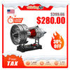 TECHING 1/12 Scale Dual Spool Cutaway Turbofan Engine Model Kits Build your Own Jet Engine Kit That Runs 300+pcs DM121
