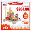 RETROL SE-02 DIY Horizontal Mill Steam Engine Boiler Model Kits with Generator Streetlight