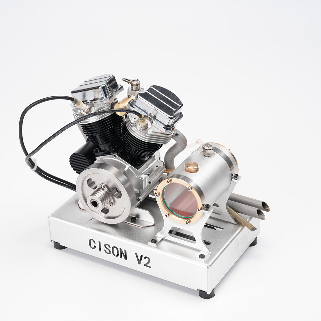 CISON FG-18VTP 18.2cc V-Twin V2 Four-Stroke Gas Engine Model Complete Set Oney Key Start - stirlingkit