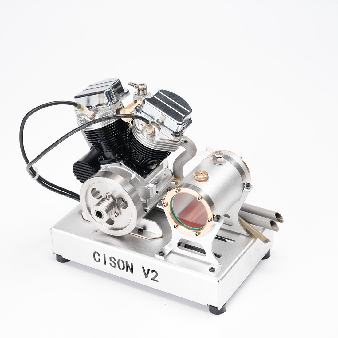 CISON FG-18VTP 18.2cc V-Twin V2 Four-Stroke Gas Engine Model Complete Set Oney Key Start - stirlingkit