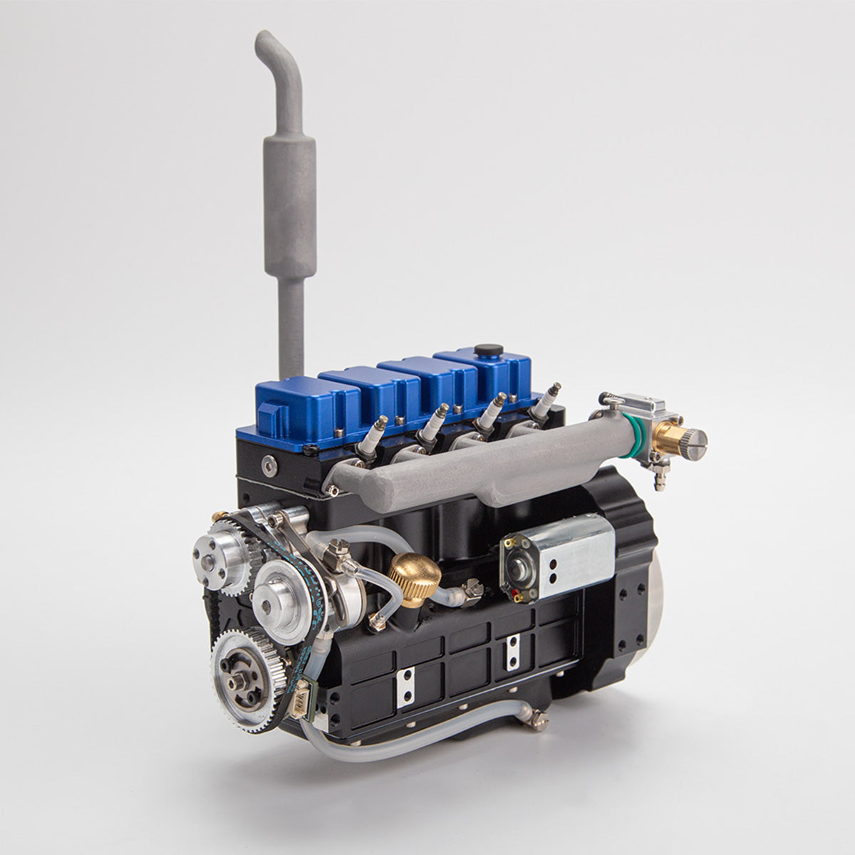 CISON L4-205-OHV 20.5cc Gas-powered Inline 4-Cylinder RC Engine Model Kits Complete Sets - stirlingkit