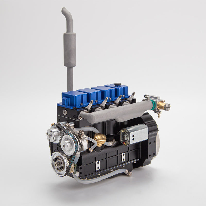 CISON L4-205-OHV 20.5cc Gas-powered Inline 4-Cylinder RC Engine Model Kits Complete Sets