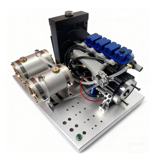 CISON L4-205-OHV 20.5cc Gas-powered Inline 4-Cylinder RC Engine Model Kits Complete Sets