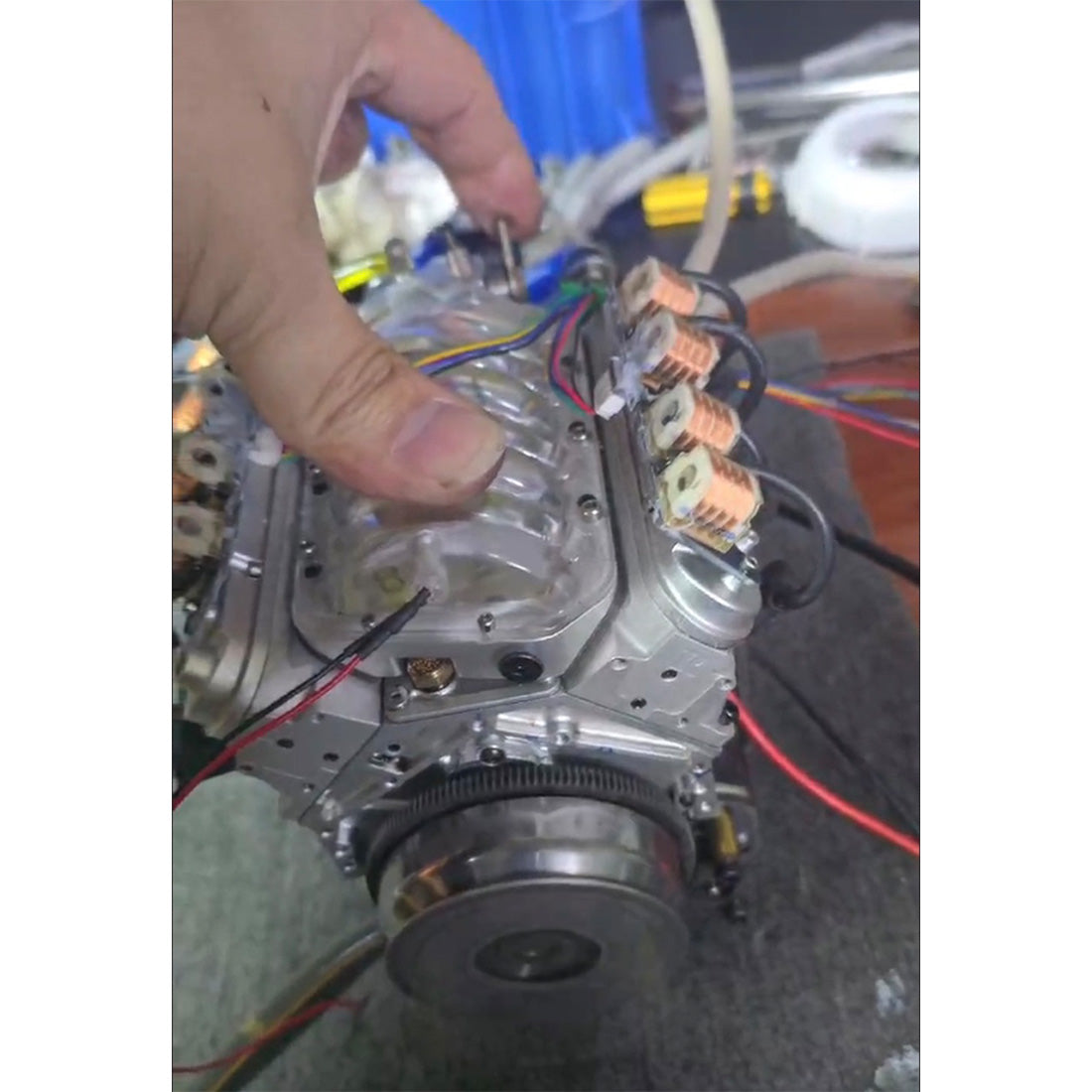 CISON MCU Ignition Kit for CISON V8 Engine Model LS-52 - stirlingkit