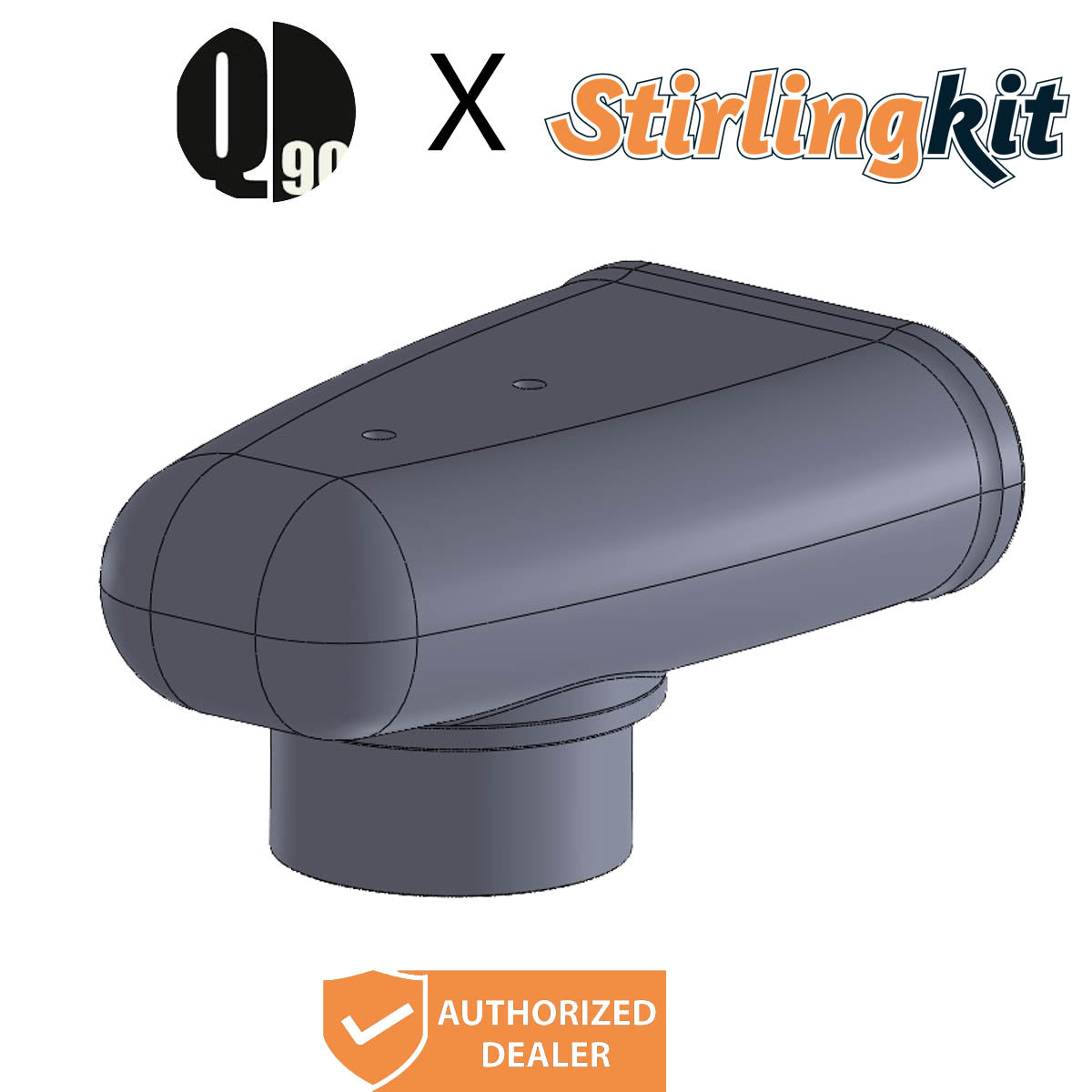 Cison V8 Engine Air Intake Scoop Assembly – Officially Licensed by JohnnyQ90 - stirlingkit