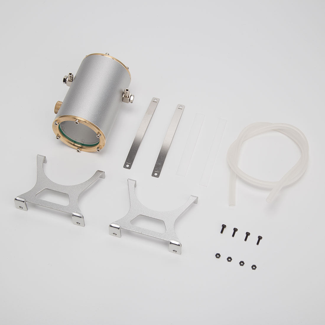 Cison V8 Engine Kits LS-52 with MCU Ignition Metal Base Full Set 52cc - stirlingkit