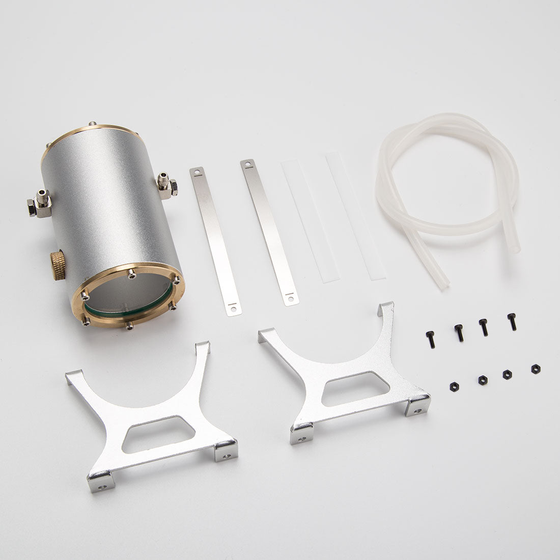 Cison V8 Engine Kits LS-52 with MCU Ignition Metal Base Full Set 52cc - stirlingkit