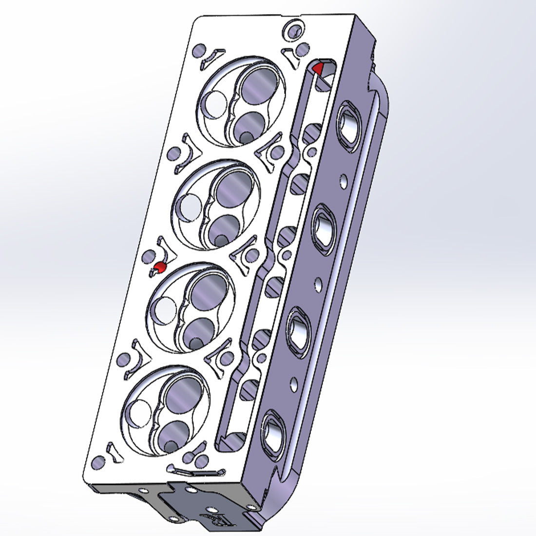 Cison V8 Engine Kits LS-52 with MCU Ignition Metal Base Full Set 52cc