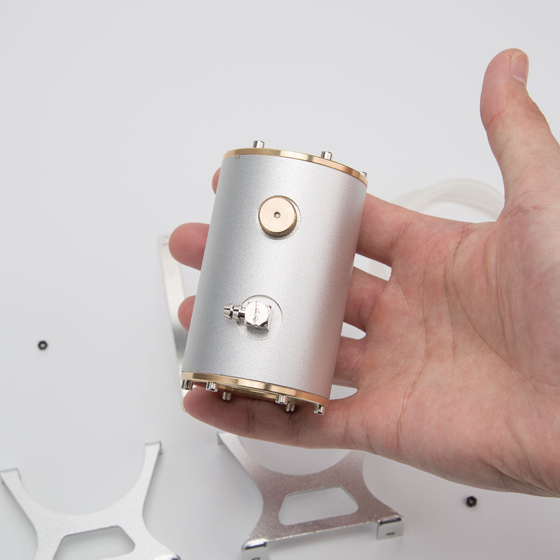 Cison V8 Engine Kits LS-52 with MCU Ignition Metal Base Full Set 52cc