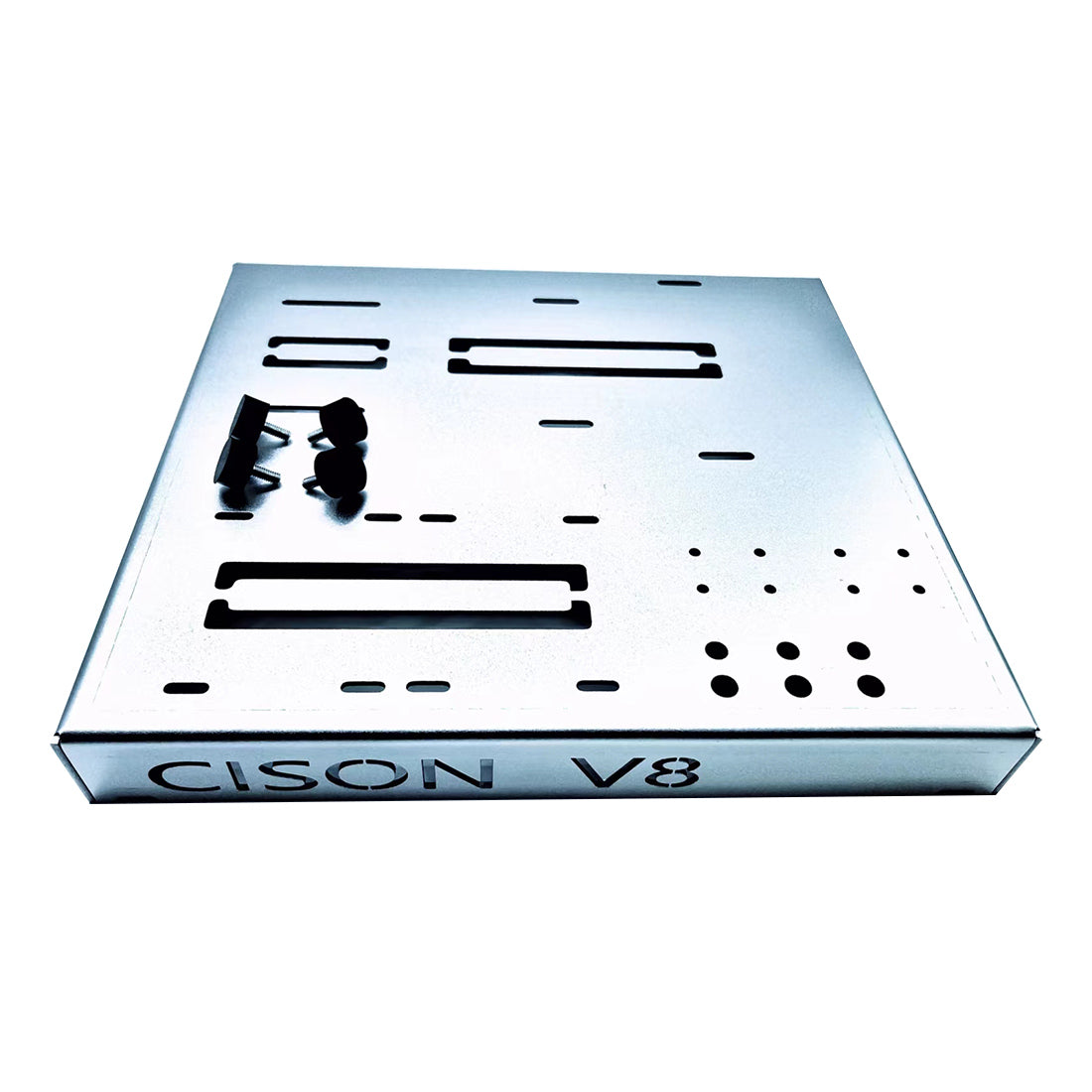 Cison V8 Engine Kits LS-52 with MCU Ignition Metal Base Full Set 52cc