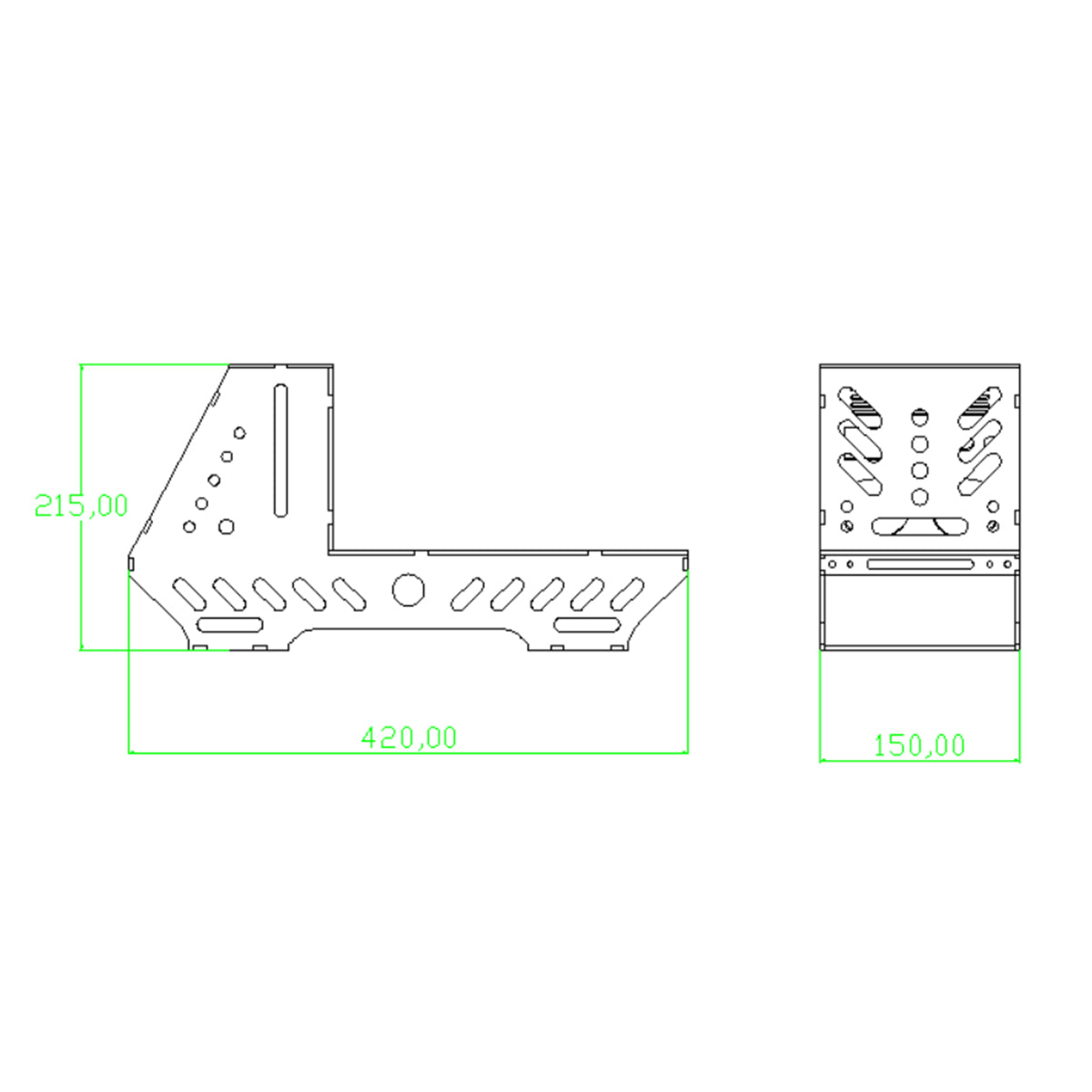 Complete Integrated Base Kit for ENJOMOR GS-L4/V8/V12 Engine Model - stirlingkit