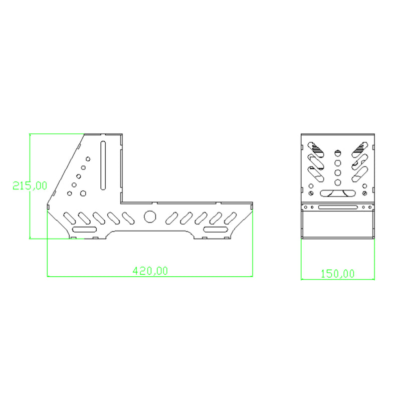 Complete Integrated Base Kit for ENJOMOR GS-L4/V8/V12 Engine Model - stirlingkit