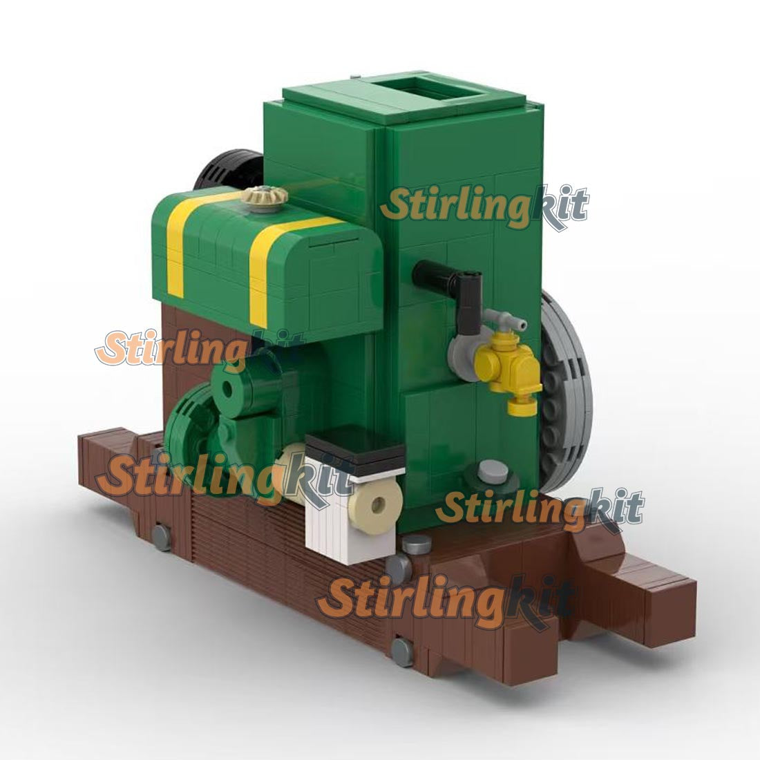 Stirlingkit Custom Lister D Mini Building Block Model-100th Anniversary Edition
