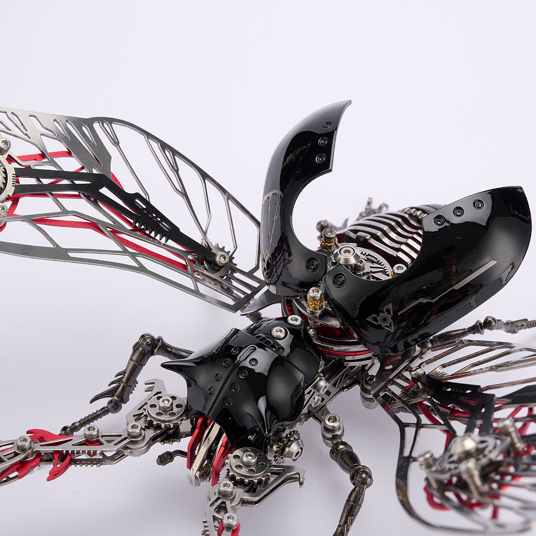 Cyberpunk Stag Beetle Model 3D DIY Metal Model Kit High End Gifts 317PCS - stirlingkit
