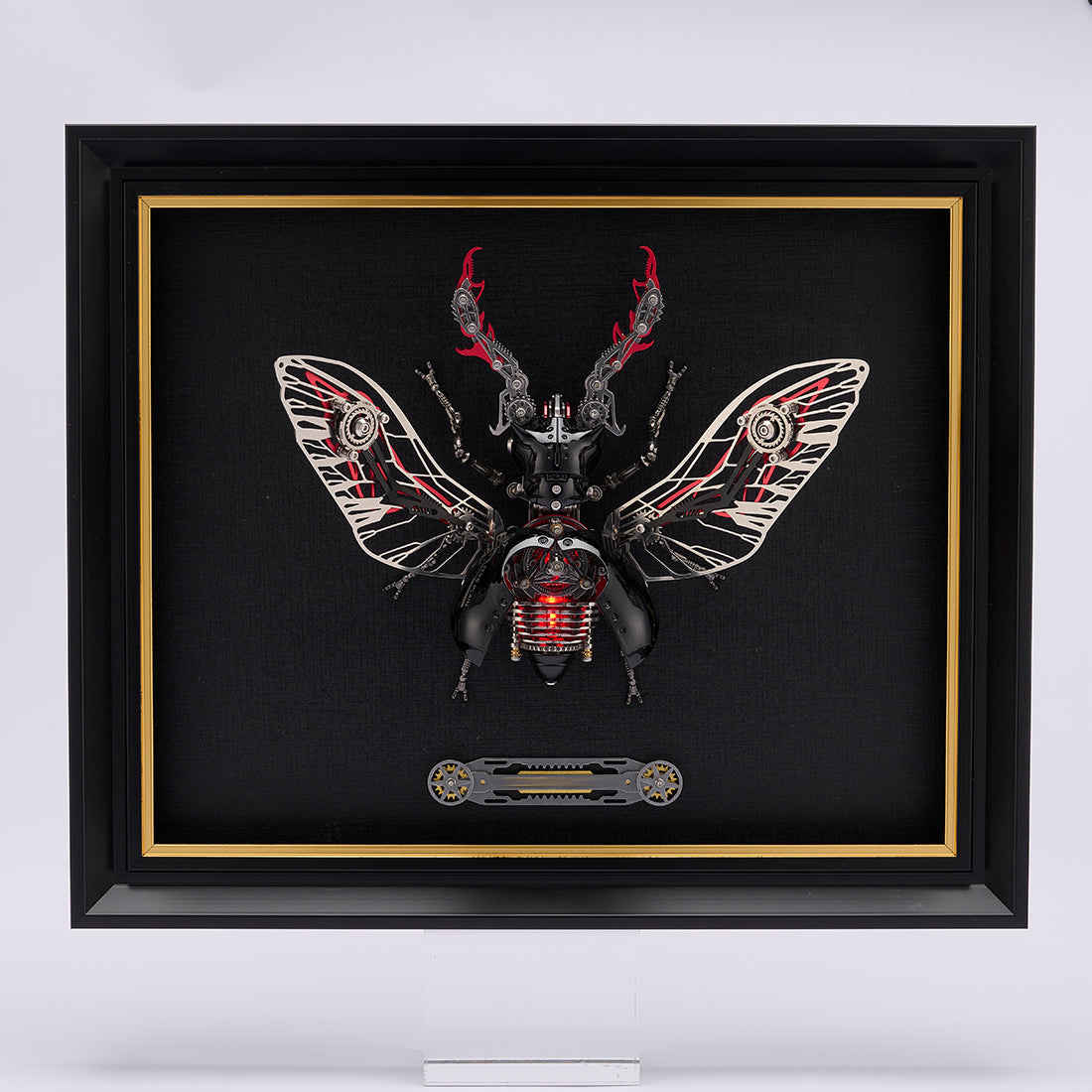 Cyberpunk Stag Beetle Model 3D DIY Metal Model Kit High End Gifts 317PCS - stirlingkit