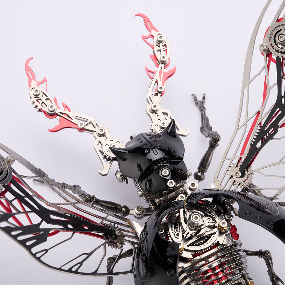 Cyberpunk Stag Beetle Model 3D DIY Metal Model Kit High End Gifts 317PCS - stirlingkit
