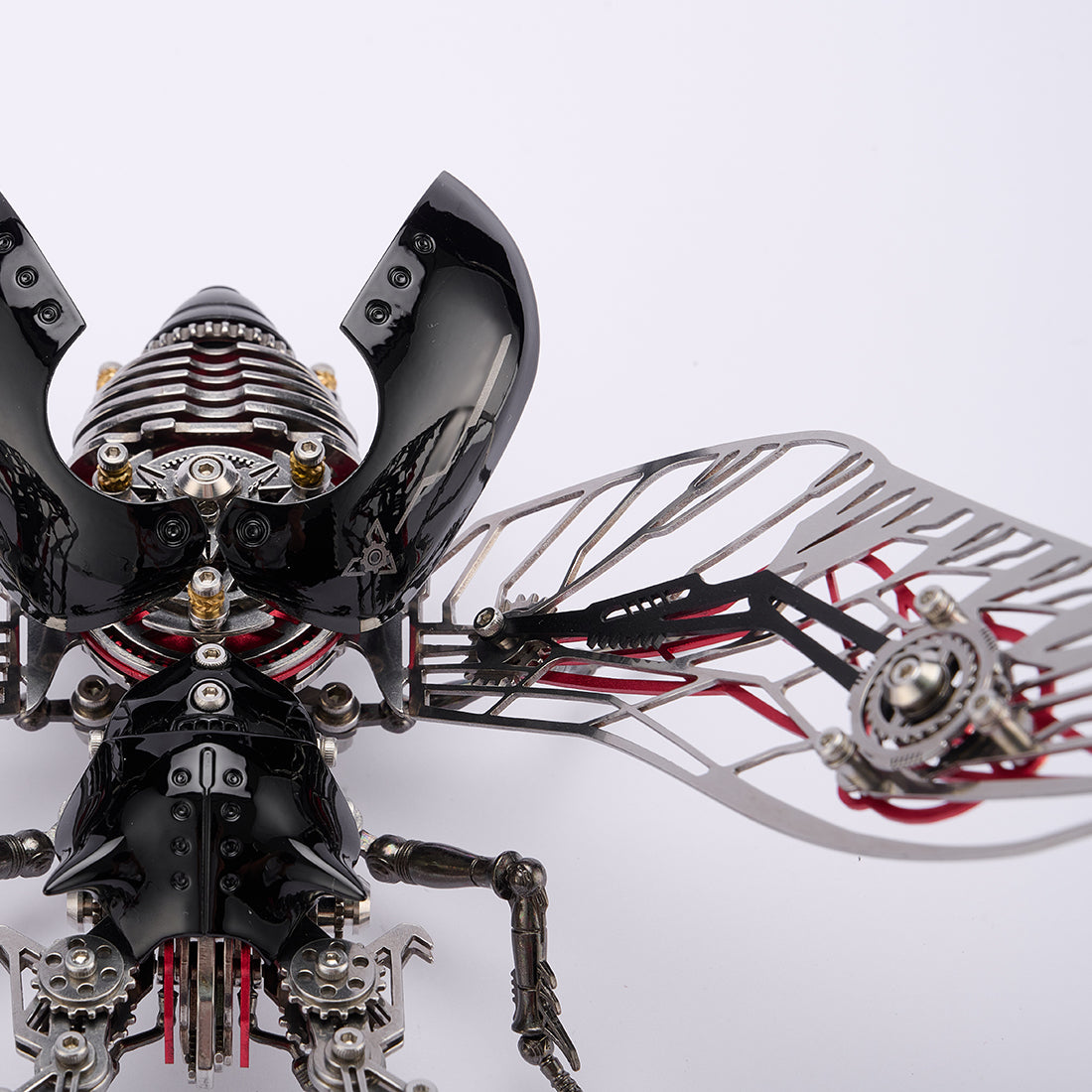 Cyberpunk Stag Beetle Model 3D DIY Metal Model Kit High End Gifts 317PCS - stirlingkit