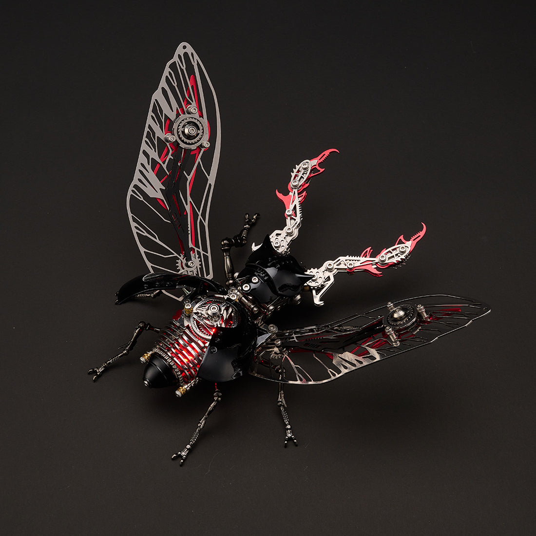 Cyberpunk Stag Beetle Model 3D DIY Metal Model Kit High End Gifts 317PCS - stirlingkit