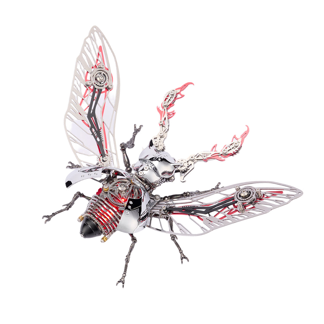 Cyberpunk Stag Beetle Model 3D DIY Metal Model Kit High End Gifts 317PCS - stirlingkit