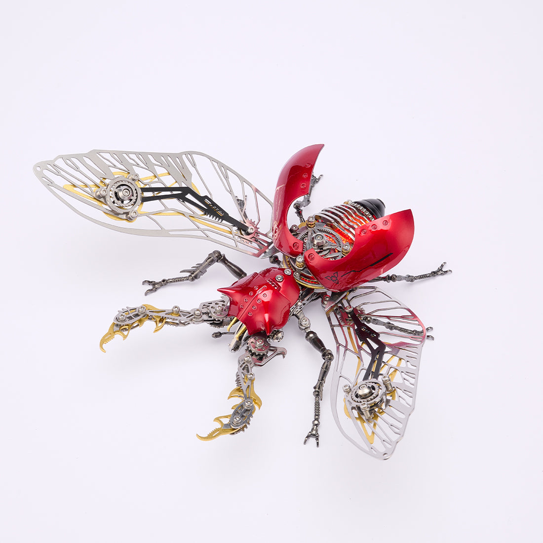 Cyberpunk Stag Beetle Model 3D DIY Metal Model Kit High End Gifts 317PCS - stirlingkit